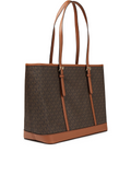 Michael Kors 35S0STVT4V Jet Set Travel XL Top Zip Shoulder Tote Bag Brown