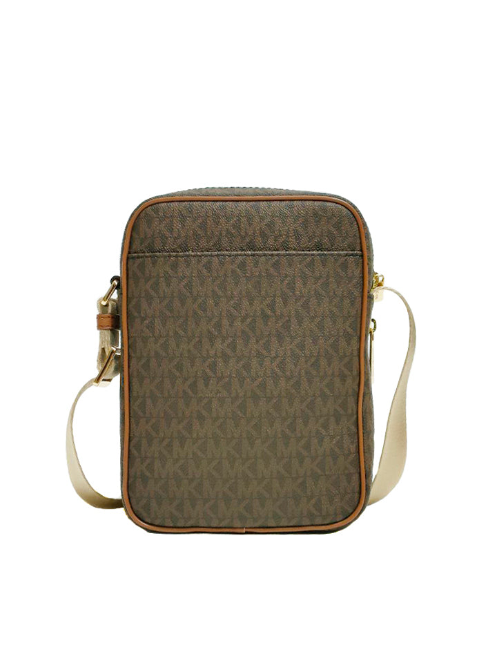 Michael Kors 35S1G3DC8B Desert Road Trip Jet Set Medium Brown Multi