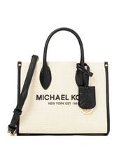 CLEARANCE] Michael Kors Mirella Small Shopper TZ Crossbody in Powder Blush  (35S2G7ZC5C) - USA Loveshoppe