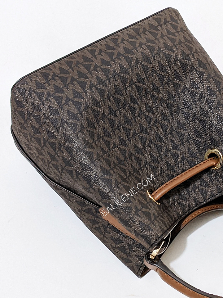 Michael Kors 35T0GU2C0B Suri Small Logo Crossbody Bag Brown
