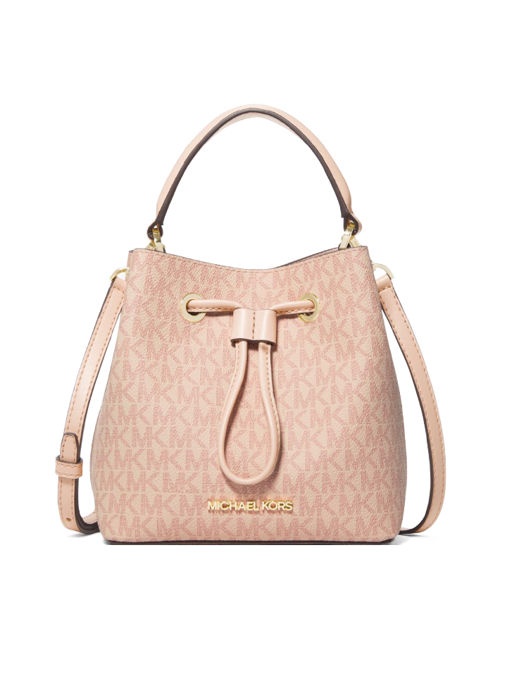 Michael Kors 35T0GU2C0B Suri Small Logo Crossbody Bag Ballet