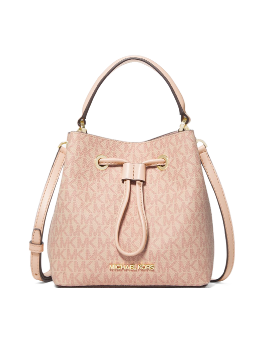 Michael Kors 35T0GU2C0B Suri Small Logo Crossbody Bag Ballet