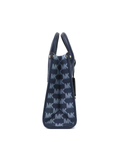 Michael Kors 35T2G7ZC5J Mirella Small Logo Jacquard Crossbody Bag Navy Multi