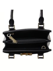 Michael Kors 35T0G0XM6L Mott Medium Messenger Leather Black