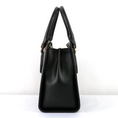 Michael Kors 35T0G0XM6L Mott Medium Messenger Leather Black