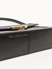 Michael Kors Jessie Small Crossbody Brown Black