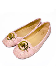 Michael Kors 49R9FUFR1B Fulton Moc Mini Logo PVC Ballet