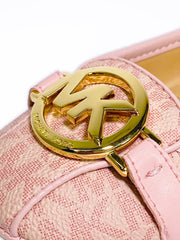 Michael Kors 49R9FUFR1B Fulton Moc Mini Logo PVC Ballet