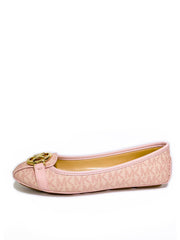 Michael Kors 49R9FUFR1B Fulton Moc Mini Logo PVC Ballet