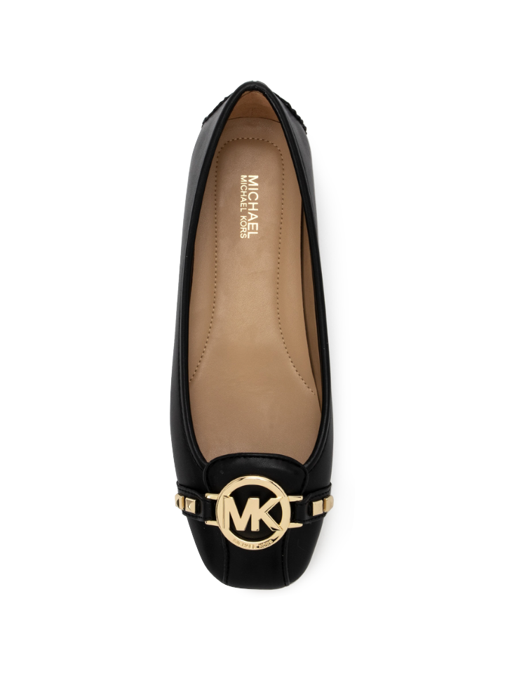 Michael Kors Fulton Moc Nappa PU/Pyramid Studs Black