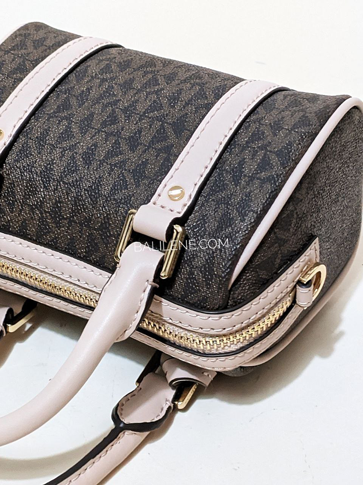 Michael Kors Bedford Legacy Extra-Small Logo Duffle Crossbody Bag Brow – Balilene Michael Kors Bedford Legacy Extra-Small Logo Duffle Crossbody Bag Brow – Balilene