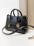 Michael-Kors-Carine-Extra-Small-Pebbled-Leather-Satchel-Black-Balilene-detail-depan