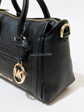 Michael-Kors-Carine-Extra-Small-Pebbled-Leather-Satchel-Black-Balilene-detail-samping