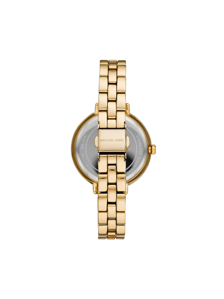 Michael Kors Charley Three-Hand Gold-Tone Watch