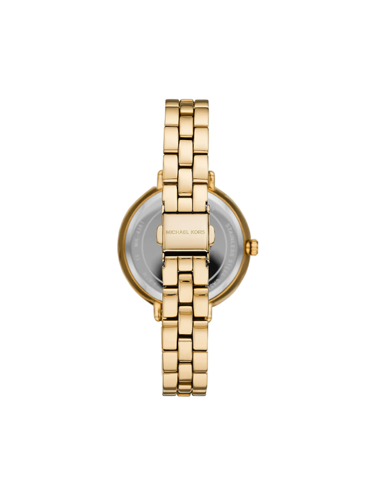 Michael-Kors-Charley-Three-Hand-Gold-Tone-Watch-Balilene-belakang