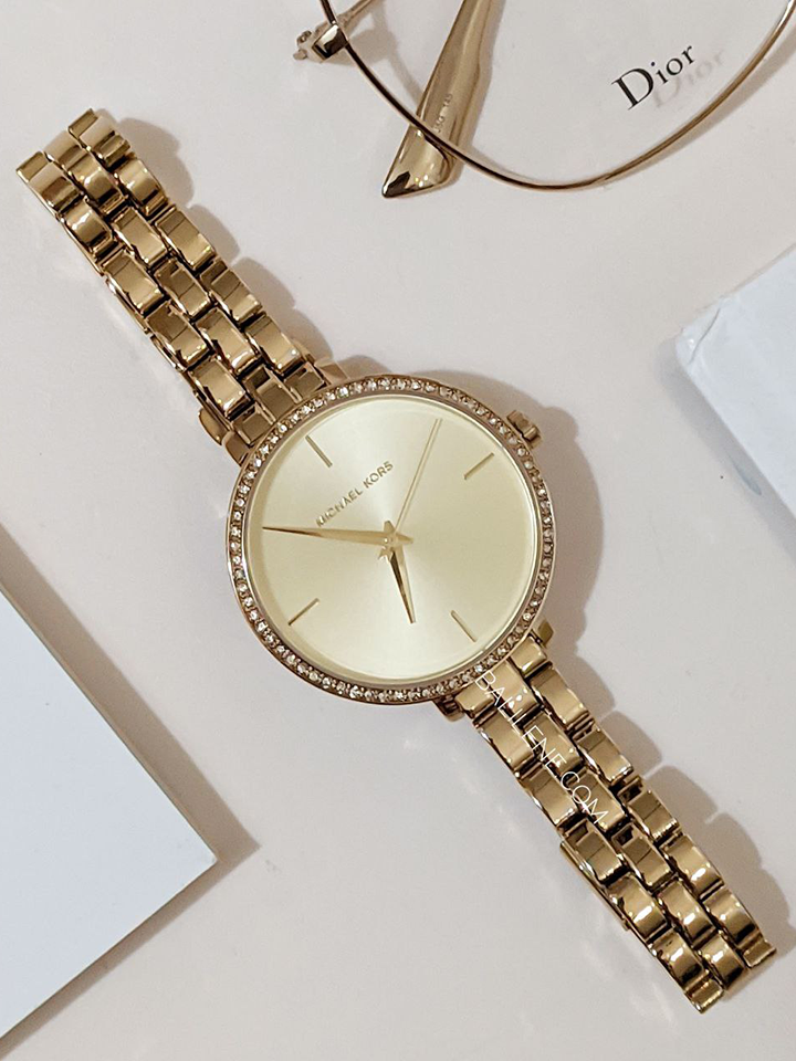 Michael-Kors-Charley-Three-Hand-Gold-Tone-Watch-Balilene-detail-depan