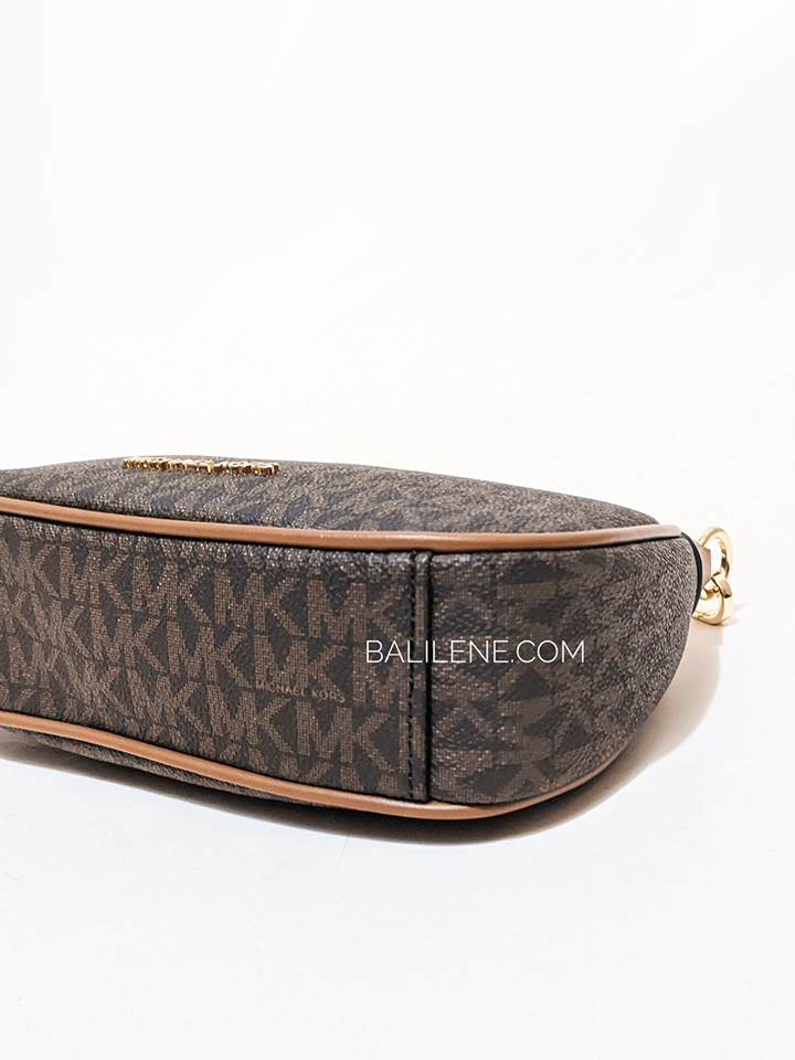 Michael-Kors-Cora-Mini-Zip-Pouchette-Brown-Balilene-detail-bawah