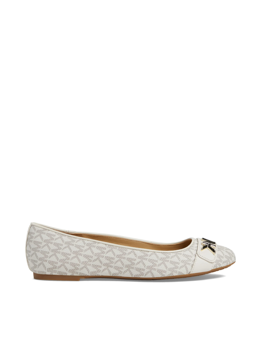 gambar-samping-Michael-Kors-Jilly-Logo-Ballet-Flat-Vanilla