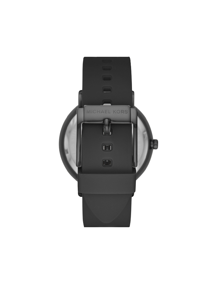 Michael Kors MK2828 Charley Three-Hand Black Silicone Watch