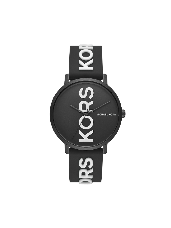 Michael Kors MK2828 Charley Three-Hand Black Silicone Watch