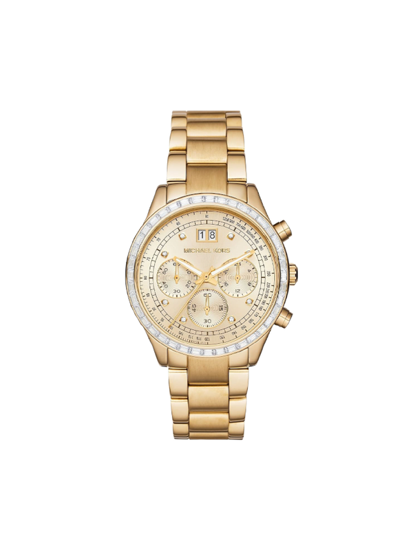 Michael Kors MK6187 Brinkley Gold Stainless Steel Watch