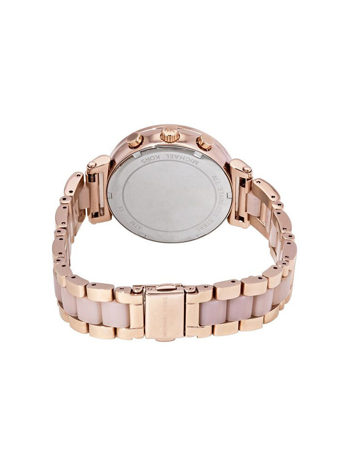 Michael Kors MK6560 Sofie Chronograph Rose Gold Dial Dual Tone
