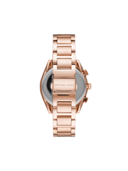 Michael Kors MK7108 Womens Jan Chronograph Rose Gold-Tone Stainless Steel Watch