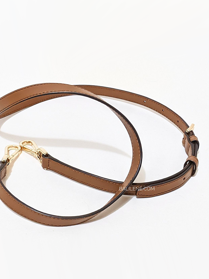    Michael-Kors-Mirella-Small-Logo-Crossbody-Bag-Brown-Balilene-detail-strap