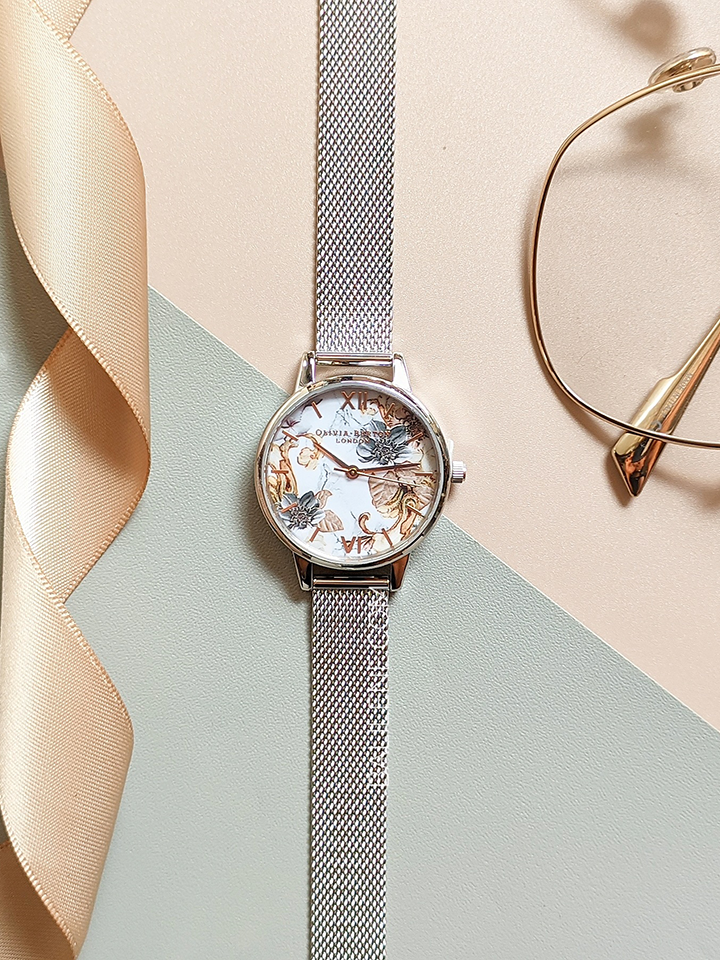 on-produk1-Olivia-Burton-OB16CS16-Marble-Florals-Mesh-Bracelet-Strap-Watch-Silver-Multi