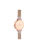 Olivia Burton British Blooms Faux Leather Strap Watch