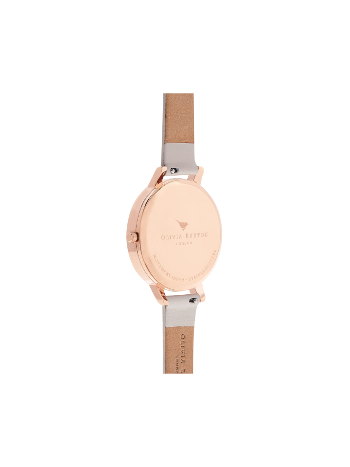 Olivia Burton Enchanted Garden Nude & Rose Gold Watch