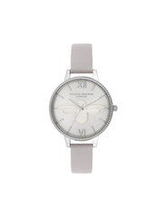 Olivia Burton Celestial 3D Bee Demi Dial & Silver Watch