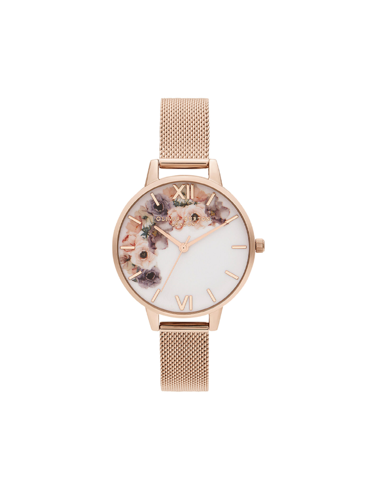 Gold olivia best sale burton watch