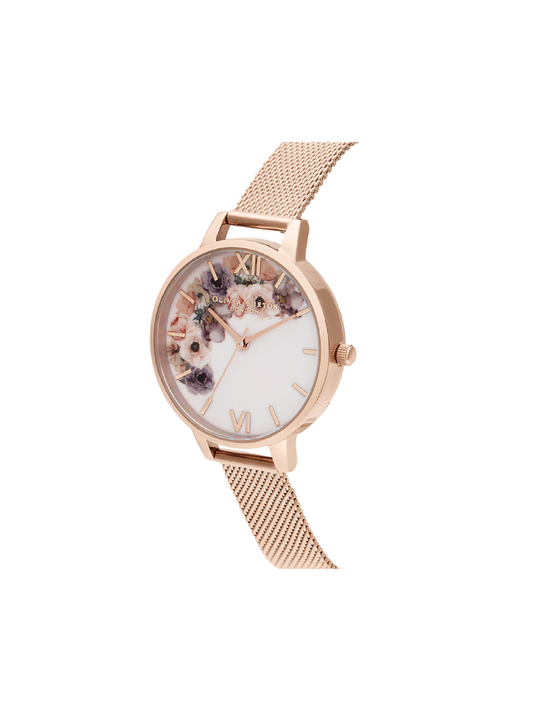 Olivia-Burton-OB16PP57-Watercolour-Florals-Dial-Rose-Gold-Watch-Balilene-samping