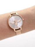 Olivia-Burton-OBGSET42-3D-Bee-Rose-Gold-Mesh-Bracelet-Watch-Balilene-onmodel