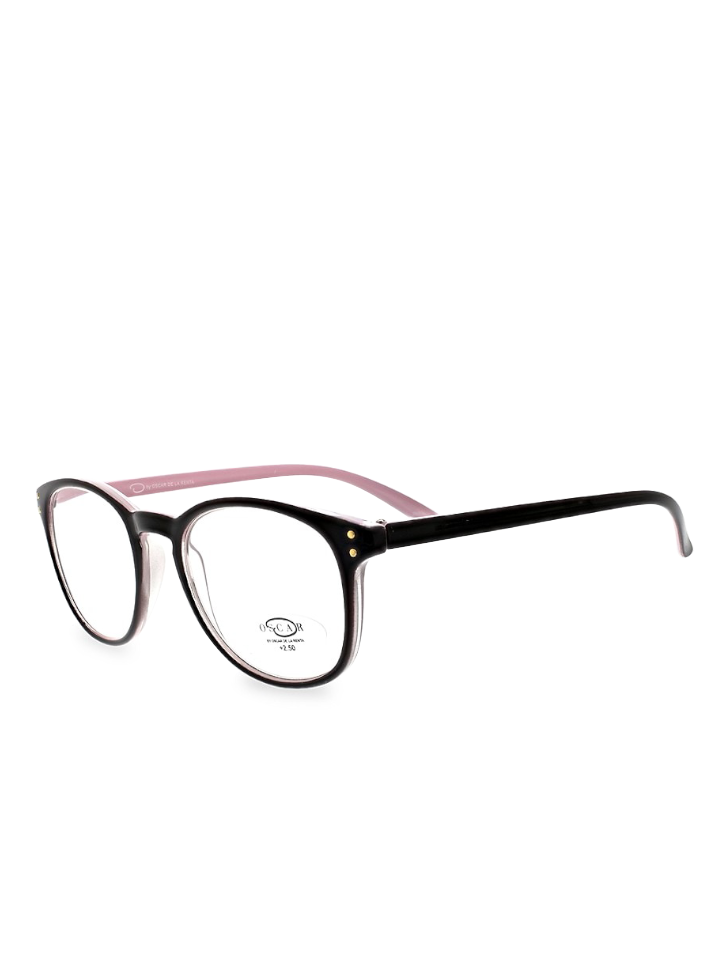 Oscar-De-La-Renta-Black-Blush-Reader-Glasses-Balilene-depan