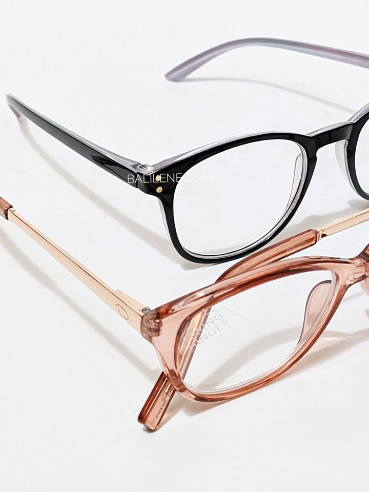 Oscar-De-La-Renta-Black-Blush-Reader-Glasses-Balilene-detail-samping1