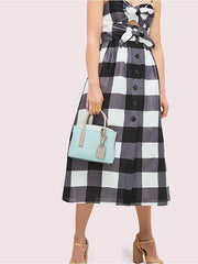 Kate Spade PXRUA540 Margaux Mini Satchel Cloud Mist Multi