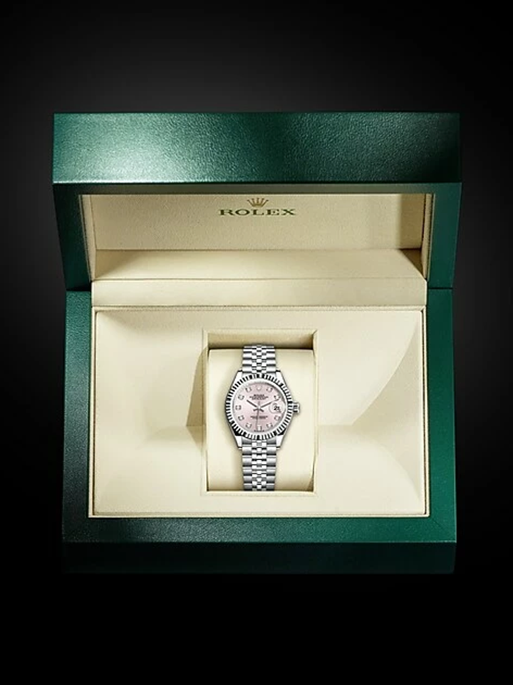 Rolex Lady-Datejust 28 MM Watch Oystersteel And White Gold