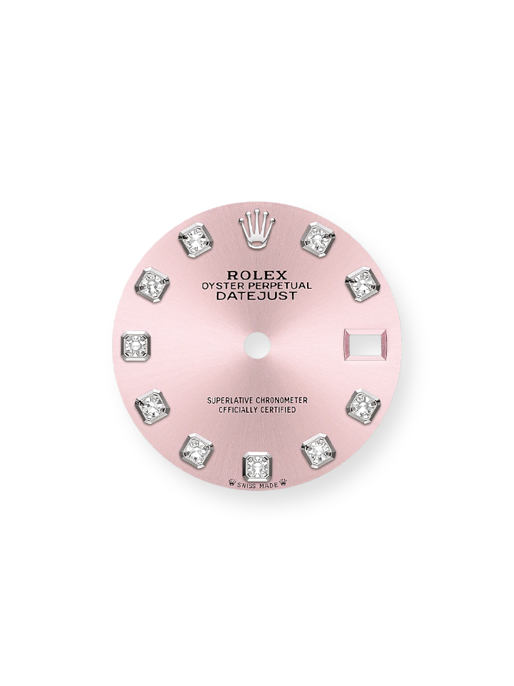 Rolex Lady-Datejust 28 MM Watch Oystersteel And White Gold