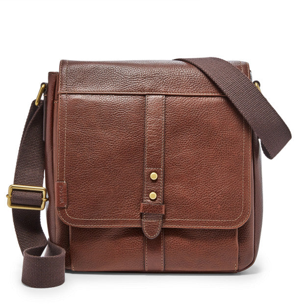 Fossil Travis Citybag Brown Sling Bag