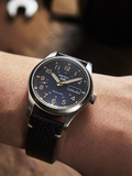 Seiko 5 Sports SRPG39K1 Automatic Blue Dial Black Calfskin Strap