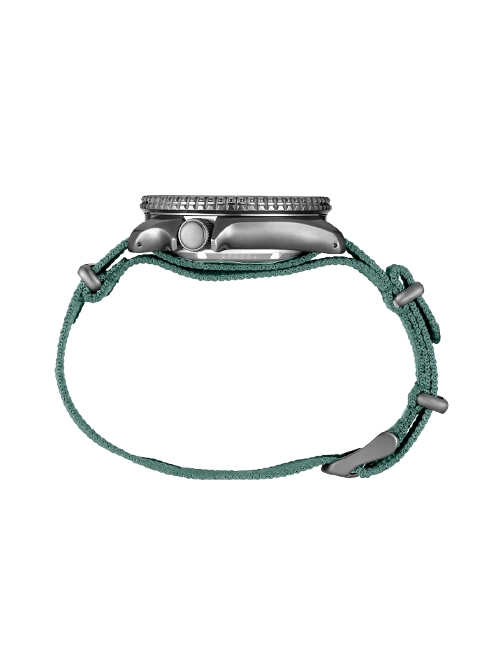 Seiko 5 Sports SRPD77K1 Automatic Green Dial Nylon Strap