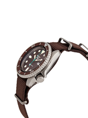 Seiko 5 Sports SRPD85K1 Automatic Brown Dial Nylon Strap