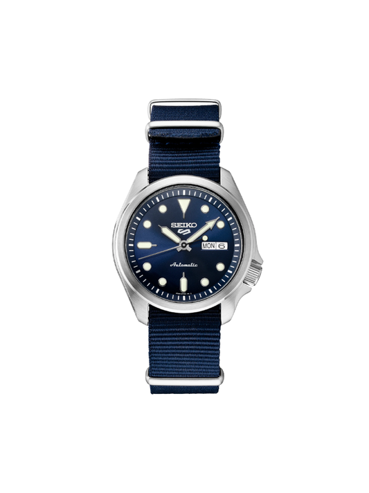 Seiko 5 Sports SRPE63K1 Automatic Blue Dial Nylon Strap