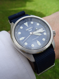 Seiko 5 Sports SRPE63K1 Automatic Blue Dial Nylon Strap
