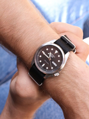 Seiko 5 Sports SRPE67K1 Automatic Black Dial Nylon Strap