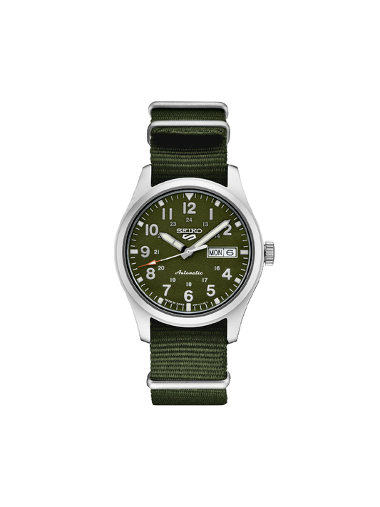 Seiko 5 Sports SRPG33K1 Automatic Green Dial Nylon Strap