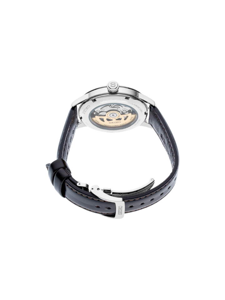 Seiko Presage SRPD37J1 Cocktail Mockingbird Automatic Green Dial Leather Strap