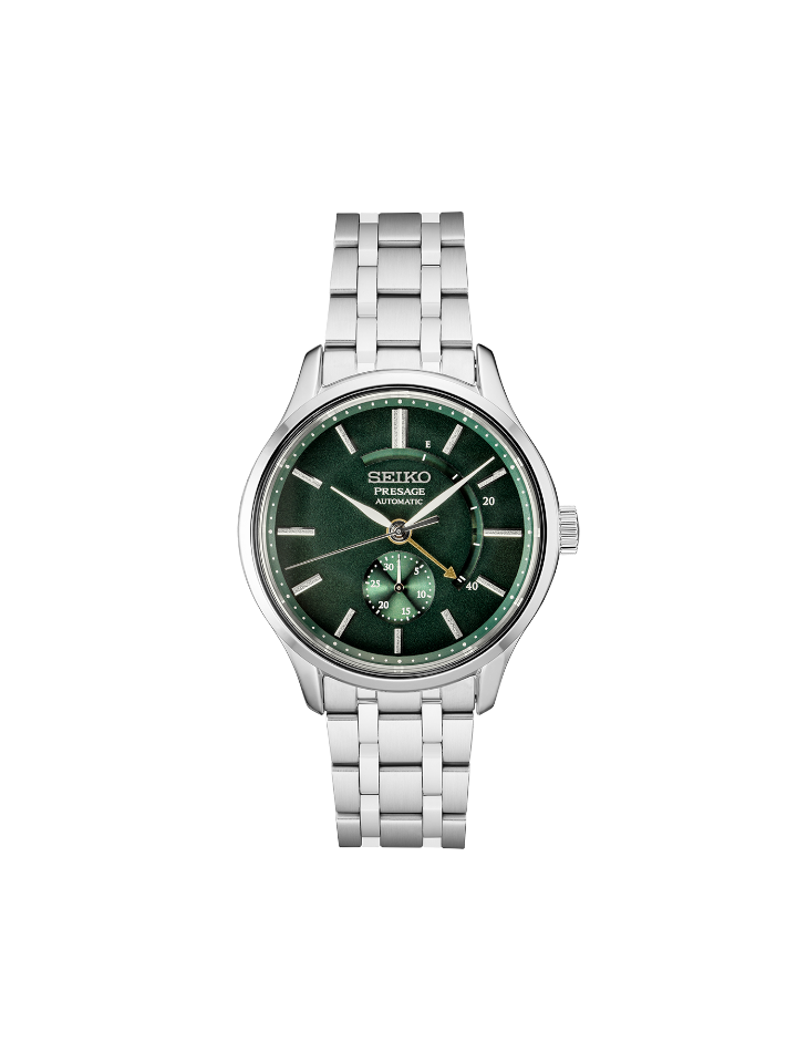 Seiko Presage SSA397J1 Automatic Green Dial Men's Stainless Steel Watch